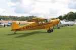 G-BTKA @ EGHP - G-BTKA 1941 Piper J5A Cub Cruiser Popham Bristell SportCruiser Fly In 27.07.24 (1) - by PhilR