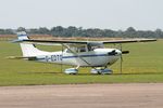 G-EDTO @ EGSU - G-EDTO 1969 Reims Cessna FR172F Duxford 30.07.24 - by PhilR
