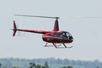 G-OHAS @ EGSU - G-OHAS 2013 Robinson R66 Turbine Duxford 30.07.24 (2) - by PhilR