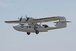 G-PBYA @ EGSU - G-PBYA 1943 Canadian Vickers Ltd PBY-5A  Canso Duxford 30.07.24 (10) - by PhilR