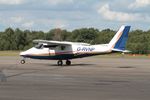 G-RVNP @ EGLK - G-RVNP 1975 Partenavia P68B Victor Blackbushe 27.07.24 (1) - by PhilR