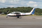 G-RVRX @ EGLK - G-RVRX 1977 Partenavia P68B Victor Blackbushe 27.07.24 (2) - by PhilR
