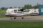 G-TOES @ EGBP - G-TOES 1978 Piper PA-28-161 Cherokee Warrior ll Kemble 02.08.24 (2) - by PhilR