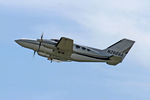 N2668A @ EGSU - N2668A 1981 Cessna 421C Duxford 30.07.24 (3) - by PhilR