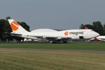 TF-AMI @ EGBP - TF-AMI 1992 Boeing 747-400(BDSF) Kemble 02.08.24 - by PhilR