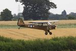 G-BFZB @ EGTH - Welcome visitor landing at Old Warden, Beds. - by Chris Holtby