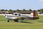 N79835 @ KOSH - Mooney M20E - by Mark Pasqualino