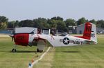N4982N @ KOSH - Beech T-34A - by Mark Pasqualino