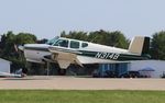 N314B @ KOSH - Beech G35 - by Mark Pasqualino