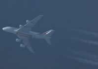 A6-EOY - EK9 DXB-LGW over Belgium - by Joannes Van Mierlo
