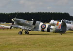 G-BRSF @ EGLM - Supermarine Spitfire Mk.IX at White Waltham. - by moxy