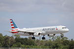 N155UW @ KRSW - American Flight 2024 arrives at Southwest Florida International Airport following flight from Charlotte-Douglas International Airport - by Suncoast Spotter