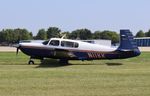 N11KK @ KOSH - Mooney M20K - by Mark Pasqualino