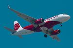 EI-KBX @ LTAI - FlyArrystan A320 over the coast in AYT - by FerryPNL