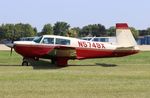 N5749X @ KOSH - Mooney M20J