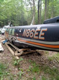 N86EE - Aircraft located at the campground near Concession Rd 2 Dornoch Durham - by Mark