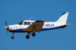 G-BSJX @ EGSH - Landing at Norwich. - by Graham Reeve