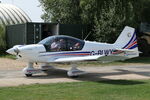 G-BLWY @ X3DE - Departing from Deenethorpe.