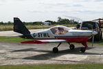 G-SYWL @ X3DE - Just landed at Deenethorpe.