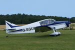 G-EGUR @ X3CX - Just landed at Northrepps.