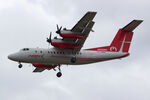 N650MX @ KBFI - Seen on short final to BFI was this DHC-7 that will be used as a flying testbed for hybrid engine applications. - by Joe G. Walker
