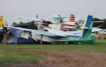 N8014D @ KOSH - Lake LA-4-200 - by Mark Pasqualino