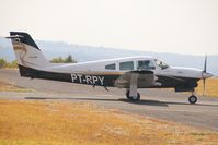 PT-RPY @ SIQE - 1984 Embraer EMB-711ST Corisco II turbo - by PT-RPY
