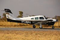PT-RPY @ SIQE - 1984 Embraer EMB-711ST Corisco II turbo - by PT-RPY