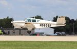 N9835R @ KOSH - Beech M35 - by Mark Pasqualino