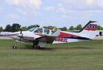 N1882L @ KOSH - Beech B55 - by Mark Pasqualino