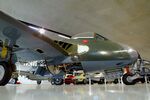 G-VENM - De Havilland D.H.112 Venom FB50 (tail booms and aft fuselage dismounted) at the FFA-Museum, Altenrhein