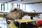 J-1629 - De Havilland (F+W Emmen) D.H.112 Venom FB50 (tail booms and aft fuselage dismounted) at the FFA-Museum, Altenrhein - by Ingo Warnecke