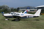 G-SIXD @ EGHJ - Parked at Bembridge, Isle of Wight. - by Graham Reeve