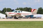 N9802R @ KOSH - Beech M35
