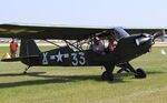 N42220 @ KOSH - Piper L-4 - by Mark Pasqualino