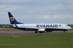EI-EKS @ EGSH - Departing from Norwich. - by Graham Reeve