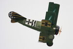 G-CDXR @ LFRN - Fokker DR-1 Replica, On display, Rennes-St Jacques airport (LFRN-RNS) - by Yves-Q
