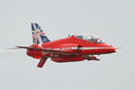 XX319 @ LFRN - Red Arrows Hawker Siddeley Hawk T.1A, Rennes-St Jacques airport (LFRN-RNS) - by Yves-Q