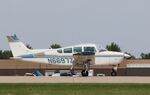 N6697Z @ KOSH - Beech C24R