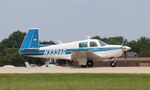 N333AG @ KOSH - Mooney M20E - by Mark Pasqualino
