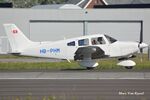 HB-PHM @ EBOS - Ready for take-off at Ostend Airport. - by Marc Van Ryssel