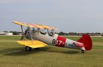 N62917 @ KOSH - Stearman - by Mark Pasqualino