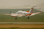F-HCEV @ LFRJ - Hawker Beechcraft B200GT King Air, Landivisiau Naval Air Base (LFRJ) - by Yves-Q