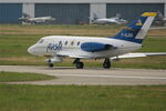 F-GJDB @ LFRJ - Dassault Falcon 20C, Take off run rwy 08, Landivisiau Naval Air Base (LFRJ) - by Yves-Q