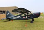 N66535 @ KOSH - Stinson L-5E-1 - by Mark Pasqualino
