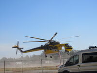 N600HX @ 1938 - Dusty lift off - by 30295