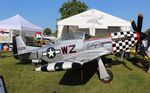 N351KW @ KOSH - Stewart 51 S-51D Mustang - by Mark Pasqualino