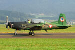 3H-FG @ LOXZ - Austria - Air Force Pilatus PC-7 - by Thomas Ramgraber