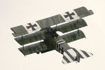 G-CDXR @ LFRN - Fokker DR-1 Replica, On display, Rennes-St Jacques airport (LFRN-RNS) - by Yves-Q