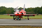 XX325 @ LFRN - Red Arrows Hawker Siddeley Hawk T.1A, Rennes-St Jacques airport (LFRN-RNS) - by Yves-Q